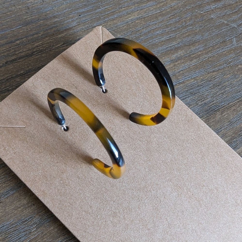 Lightweight Animal Print Earrings